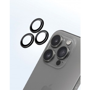 Laut PRIME GLS Camera Ring Protector for iPhone 16 Pro / 16 Pro Max - Black