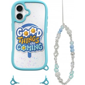Laut POP LOVIE for iPhone 16 Plus - Cool Blue