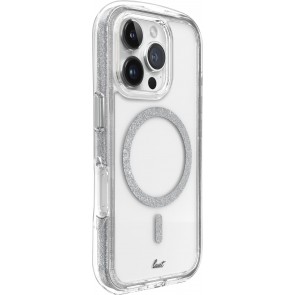 Laut Aero Sparkle for iPhone 16 Pro Max - Crystal Silver