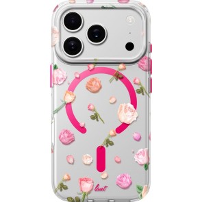 Laut Blossom Luxe for iPhone 17 Pro - Pink Roses