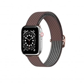SwitchEasy Wave Elastic Nylon Apple Watch Loop (38/40/41mm) Bronze