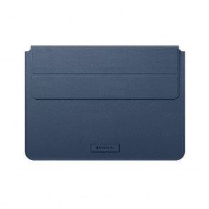 SwitchEasy EasyStand Leather Sleeve MacBook Pro 13/14" Midnight Blue