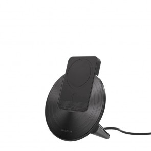 MagEasy PORTAL 2-in-1 5000mAh MagSafe Powerpack Charging Stand Black