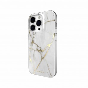MagEasy Marble M For iPhone 14 Pro Champagne White