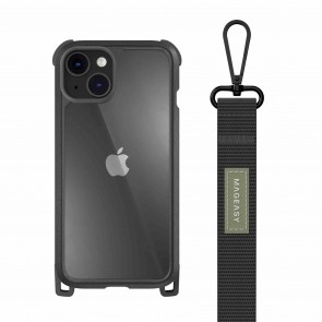 MagEasy Odyssey+ For iPhone 14 Leather Black, Classic Black