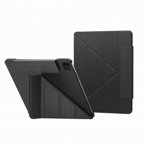 SwitchEasy Origami for (2022-2018) iPad Pro 11 / iPad Air 10.9 4th/5th Gen Leather Black