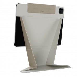 MagEasy Lift iPad Pro 12.9" (2022-2018)/iPad Air 13" (2024) - Starlight White
