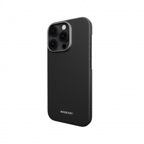 MagEasy Kev M Armaid Fiber Case iPhone 16 Pro Max 600D/600D Black