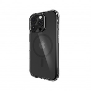 MagEasy Atoms M Clear Bumper Case iPhone 16 Pro Max Ash