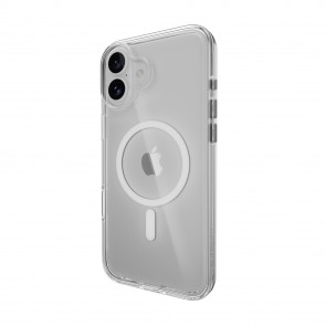 MagEasy Bright M Anti-Yellowing Clear Bumper Case iPhone 16 Transparent