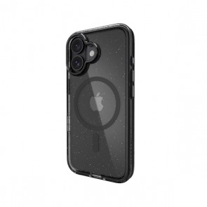 MagEasy Bright M Anti-Yellowing Clear Bumper Case iPhone 16 Luminous Ash