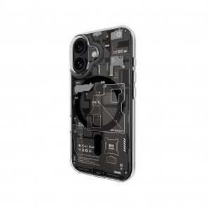 MagEasy X-Ray M 3D Case iPhone 16 Ash