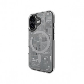 MagEasy X-Ray M 3D Case iPhone 16 Plus Gray