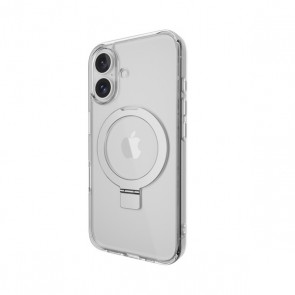 SwitchEasy MagStand M Stand Case iPhone 16 Transparent