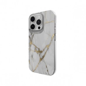 SwitchEasy Artist 3D Case iPhone 16 Pro Marble White