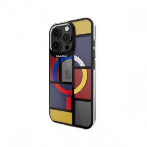 SwitchEasy Artist M 3D Case iPhone 16 Pro Mondrian