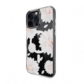 SwitchEasy Style M Case iPhone 16 Pro Max White Flower