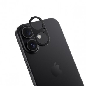 SwitchEasy LenShield Aluminum Alloy Camera Lens Protector iPhone 16/Plus Black