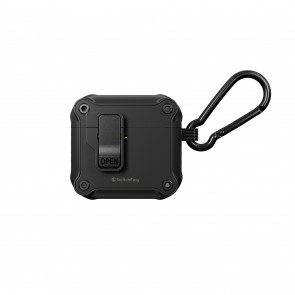 SwitchEasy Rugged Shield Magnetic Cap Case AirPods 4 Black