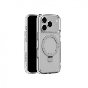 SwitchEasy MagStand M Stand Guard Protective Case for iPhone 17 Pro Transparent