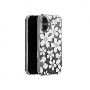 SwitchEasy Fleur 3D Pattern Protective Case for iPhone 17 White