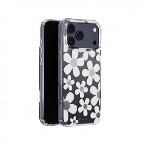 SwitchEasy Fleur 3D Pattern Protective Case for iPhone 17 Pro White