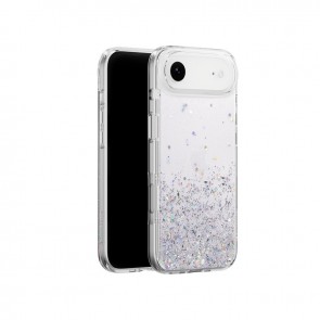 SwitchEasy Starfield 3D Glitter Protective Case for iPhone 17 Air Transparent