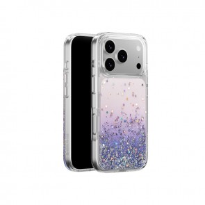 SwitchEasy Starfield 3D Glitter Protective Case for iPhone 17 Pro Twilight