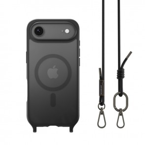 MagEasy Roam M Protective Case with Lanyard for iPhone 17 Air Black/Black