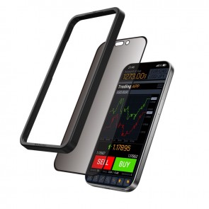 MagEasy Vetro Privacy Tempered Glass Screen Protector for iPhone 17 Pro Transparent