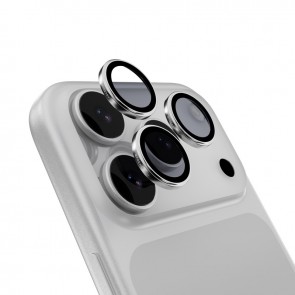 MagEasy Lenz Sapphire Camera Lens Protector for iPhone 17 Pro / iPhone 17 Pro Max Titanium White (Ti64)
