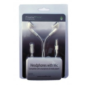 Professional Cable ETM4001-HDPHONE Headset for iPhone/iPod - Retail Packaging - White