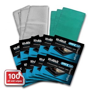 100 Klear Screen Bulk Pack Travel Singles