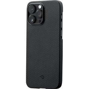 PITAKA MagEZ Case 3 (Black/Grey Twill) 600D for iPhone 14 Pro Max