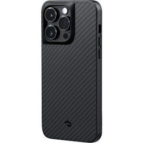 PITAKA MagEZ Case Pro 3 (Black/Grey Twill) 1500D for iPhone 14 Pro