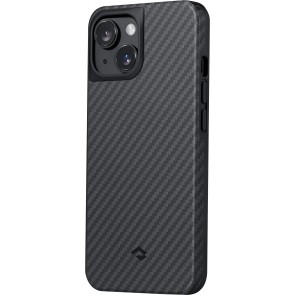 PITAKA MagEZ Case Pro 3 (Black/Grey Twill) 1500D for iPhone 14