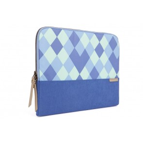 STM grace 15-in.  laptop sleeve  blue diamonds