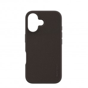 Incase ICON Case for MagSafe for iPhone 16 - Cocoa Pebbled Plant Leather