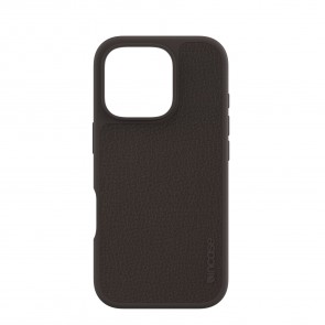 Incase ICON Case for MagSafe for iPhone 16 Pro Max - Cocoa Pebbled Plant Leather