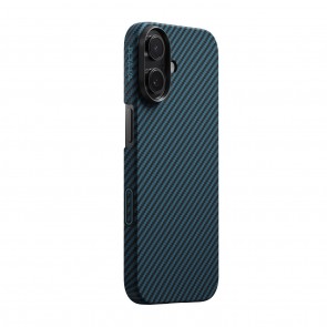 Pitaka - Black/Blue Ultra-Slim Case for iPhone 17