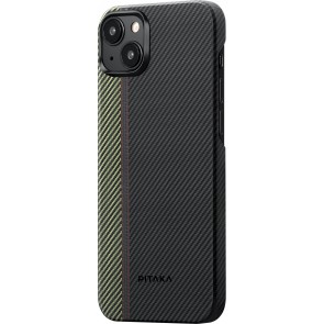 PITAKA Fusion Weaving MagEZ Case 4 (Overture) 600D for iPhone 15 Plus