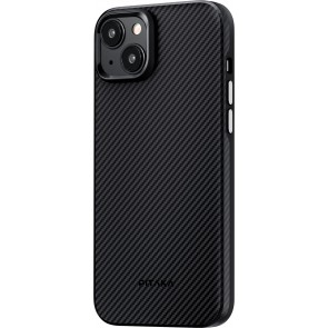 PITAKA MagEZ Case Pro 4 (Black/Grey Twill) 600D for iPhone 15