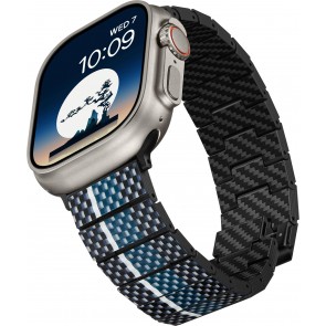 PITAKA Poetry of tihngs ChromaCarbon Band for Apple Watch (Moon)