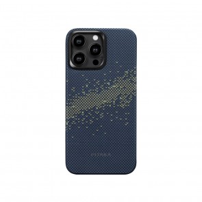 PITAKA Fusion Weaving MagEZ Case 4 Milky Way Galaxy for iPhone 15 Plus