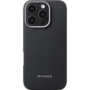 Pitaka Black/Grey Ultra-Slim Case for iPhone 16 Pro max