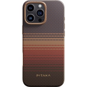 Pitaka Sunset・Moonrise Military-Grade Protective Case for iPhone 16 Pro(Sunset)
