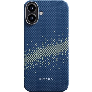 Pitaka StarPeak Tactile Woven case for iPhone 16（Milky way galaxy）