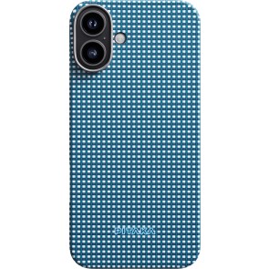 Pitaka Ocean Blue Ultra-Slim Case for iPhone 16