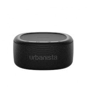 Urbanista Malibu Exager Solar Panel Bluetooth Wireless Speaker - Black