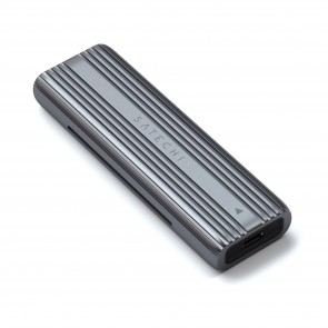 SATECHI USB-C NVME AND SATA SSD ENCLOSURE Space Gray